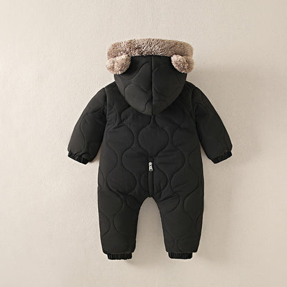 Combinaison Hiver Épaisse pour Bébé – Manteau Matelassé Chaud