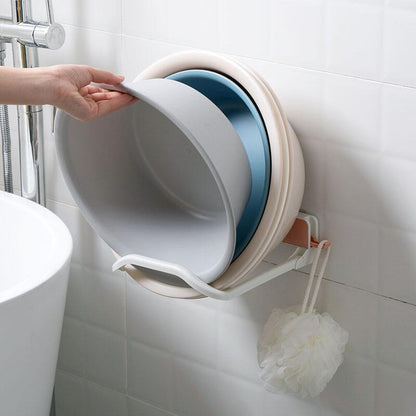 Support de Rangement Pliable – Gain de Place avec Crochets