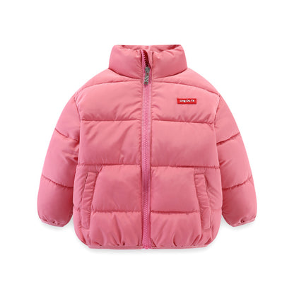 Veste coton enfant à col montant – unisexe
