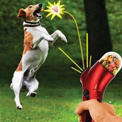 Lanceur de friandises pour animaux – jouet interactif chien et chat