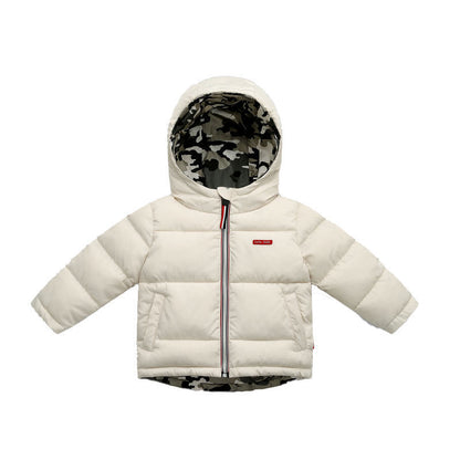 Veste hiver enfant réversible – coton doublé