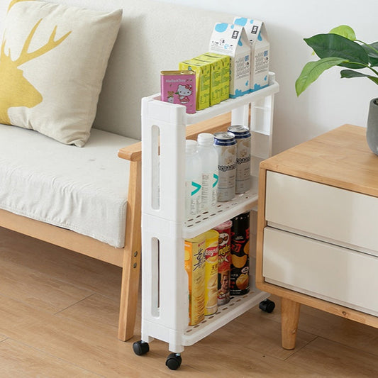 Étagère de Rangement à Roulettes – Gain de Place Multi-niveaux