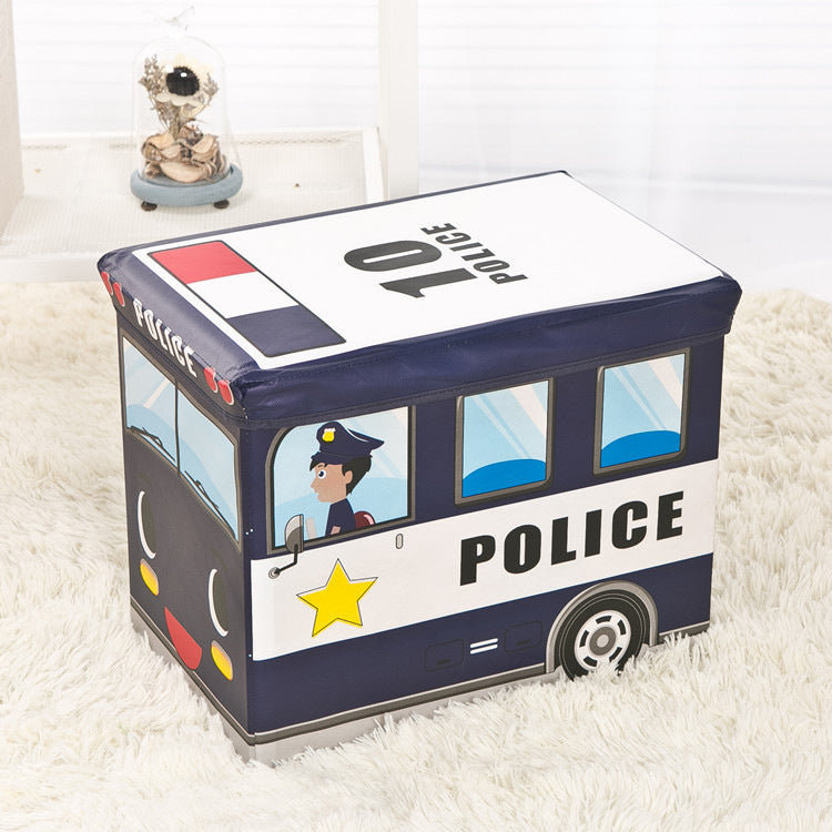 Boîte de Rangement Pliable Cartoon – 35L, Tissu Non-tissé