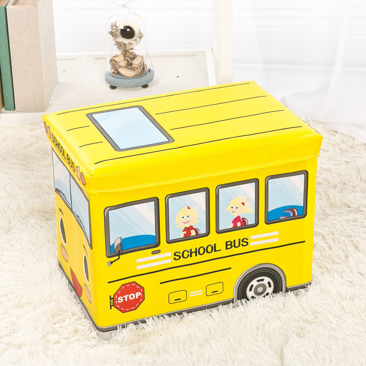 Boîte de Rangement Pliable Cartoon – 35L, Tissu Non-tissé