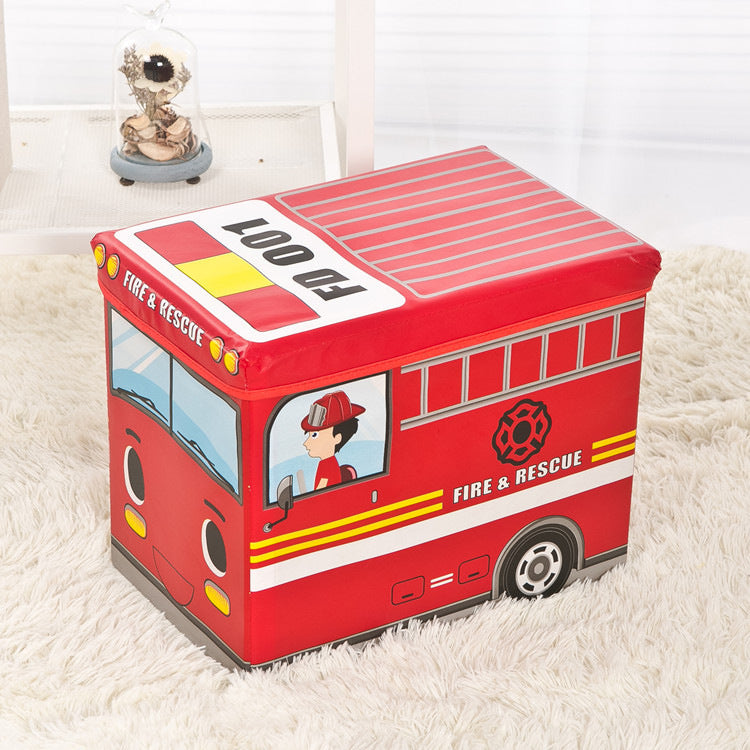 Boîte de Rangement Pliable Cartoon – 35L, Tissu Non-tissé
