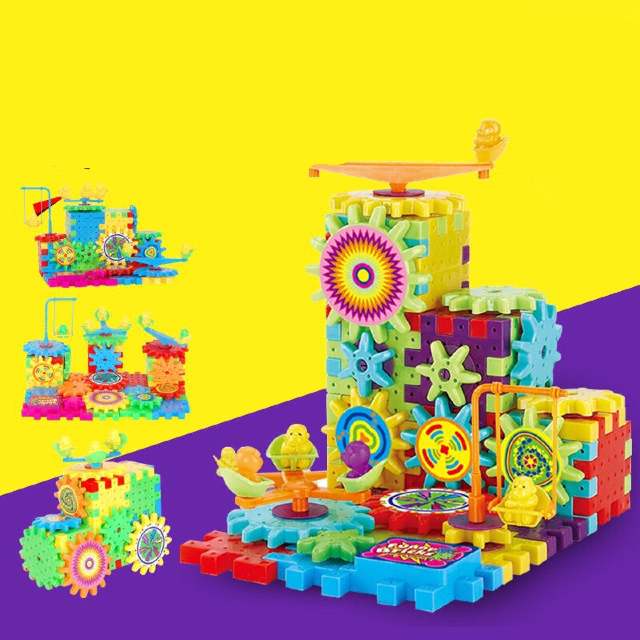 Kit de Construction Électrique 3D – Blocs Éducatifs Interactifs