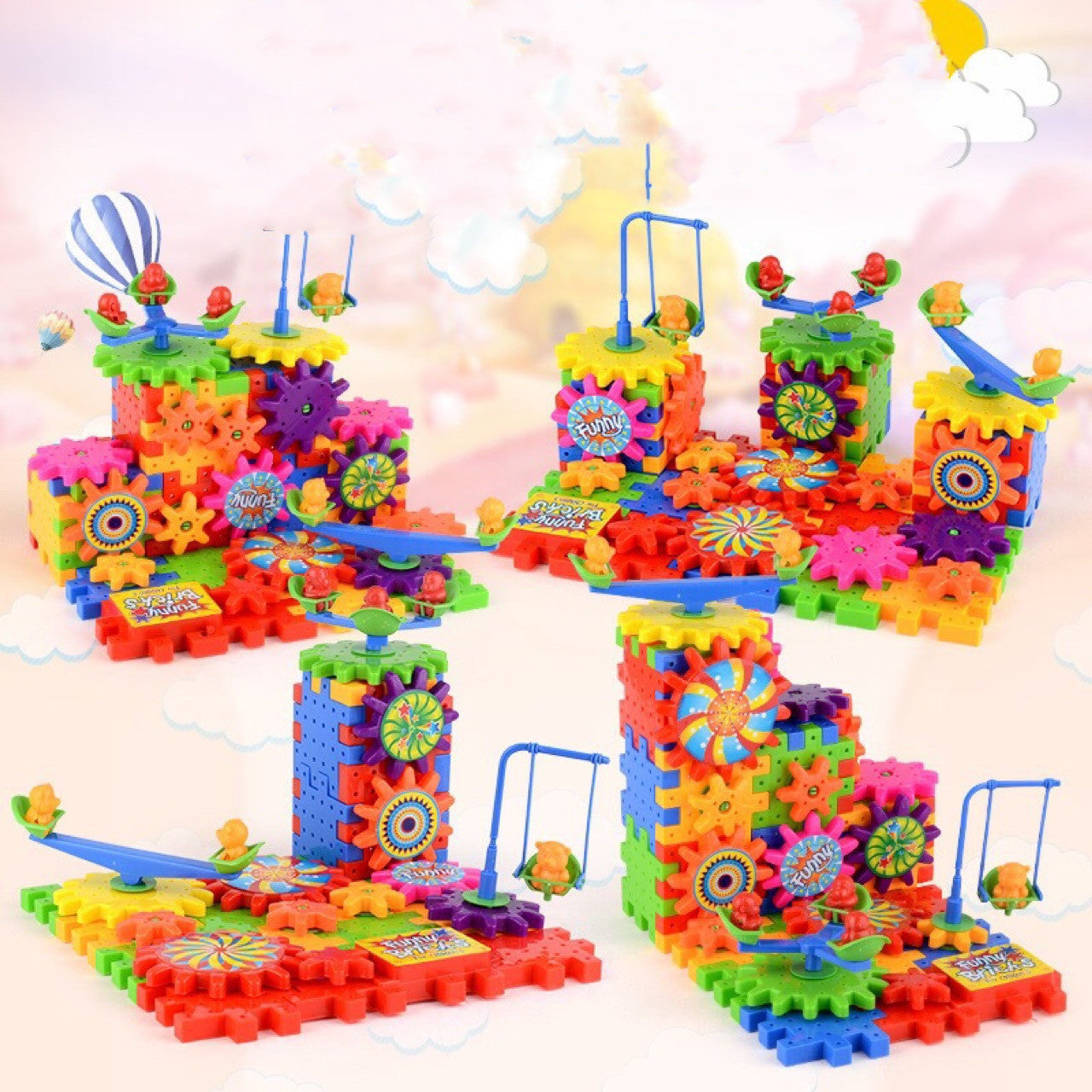 Kit de Construction Électrique 3D – Blocs Éducatifs Interactifs