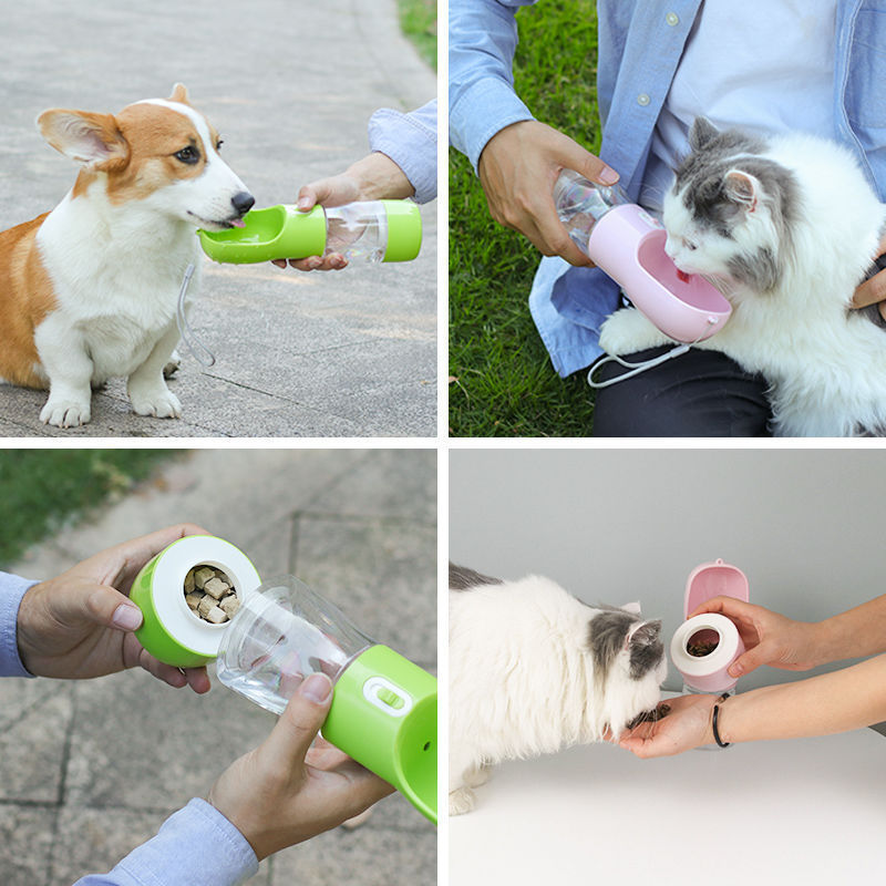 Gourde d’eau portable pour chien – Distributeur de voyage
