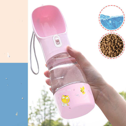 Gourde d’eau portable pour chien – Distributeur de voyage