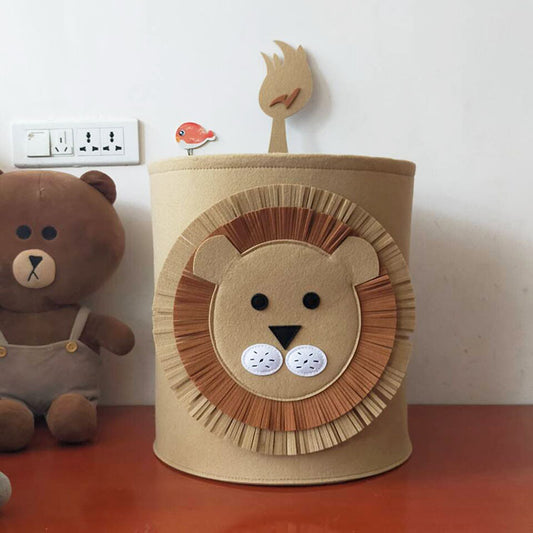 Panier de Rangement Cartoon en Feutrine – Pliable et Multifonction