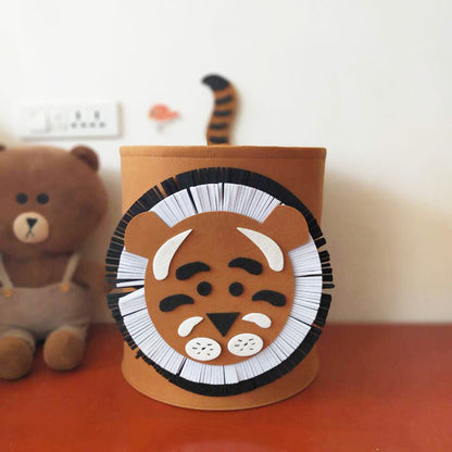 Panier de Rangement Cartoon en Feutrine – Pliable et Multifonction