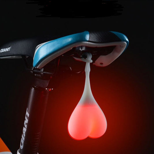 Feu Arrière LED Vélo – Œuf Lumineux Étanche