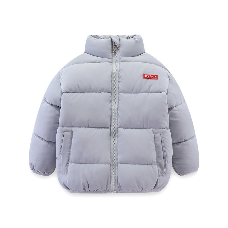 Veste coton enfant à col montant – unisexe