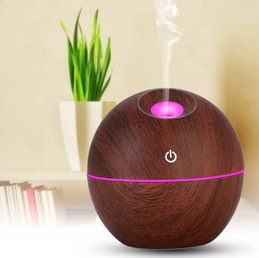 Diffuseur d’Huiles Essentielles USB – Humidificateur Ultrasonique LED