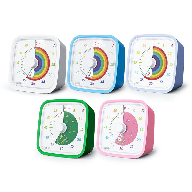 Horloge Timer Enfant Anti-Chute – Gestion du Temps Silencieuse et Ludique
