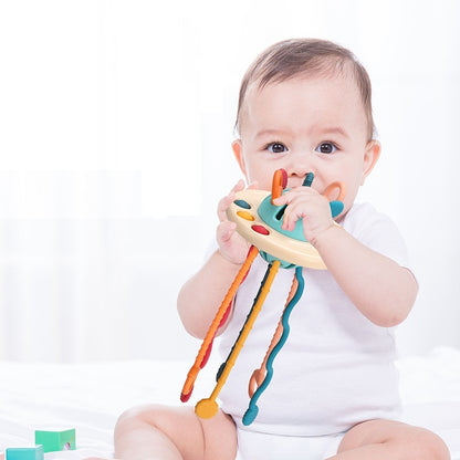 Jouet Sensoriel Silicone Doigts – Développement Éveil Bébé