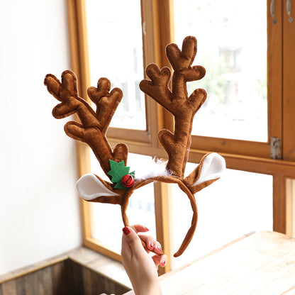 Serre-tête Bois de Renne – Accessoire de Noël Festif