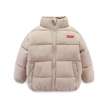 Veste coton enfant à col montant – unisexe