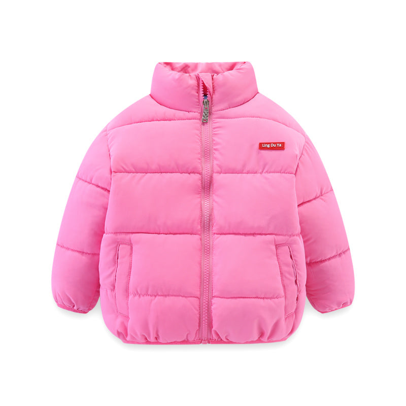 Veste coton enfant à col montant – unisexe