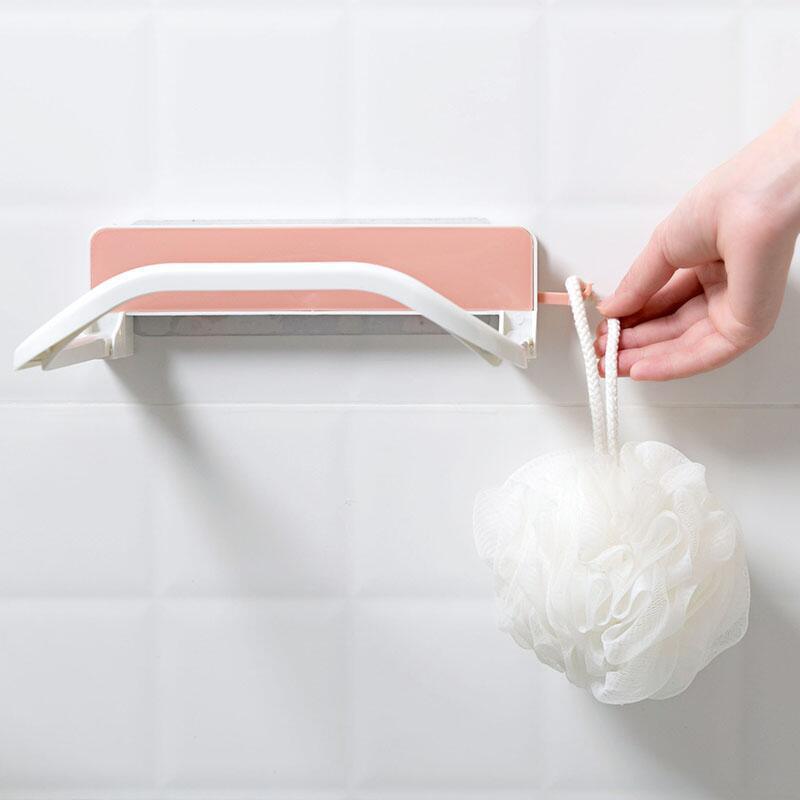 Support de Rangement Pliable – Gain de Place avec Crochets