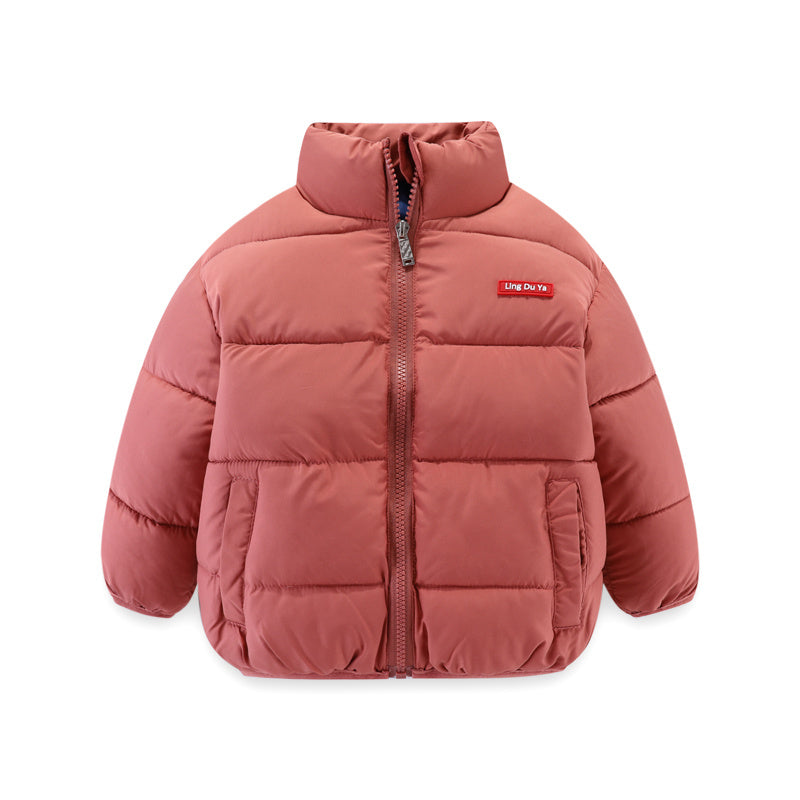 Veste coton enfant à col montant – unisexe