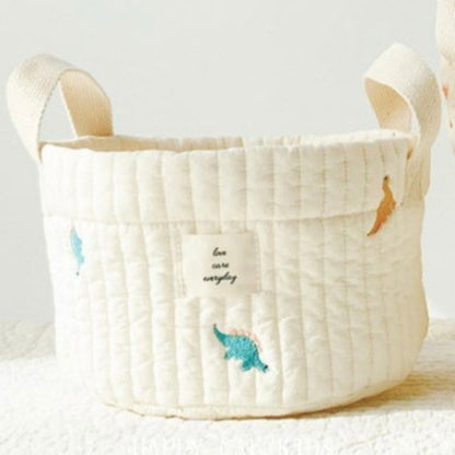 Sac de Rangement Bébé en Coton – Vêtements, Jouets, Couches