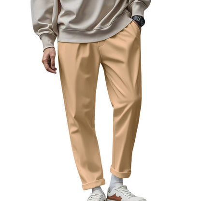 Pantalon homme décontracté à taille réglable – Tissu léger et séchage rapide