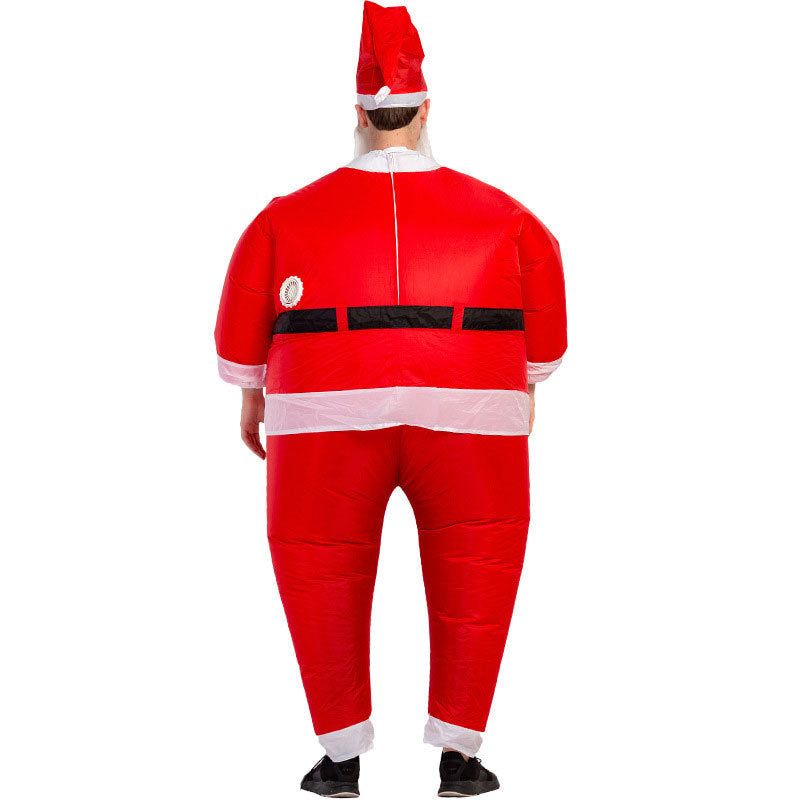 Costume Gonflable de Noël – Père Noël Adulte avec Ventilateur USB