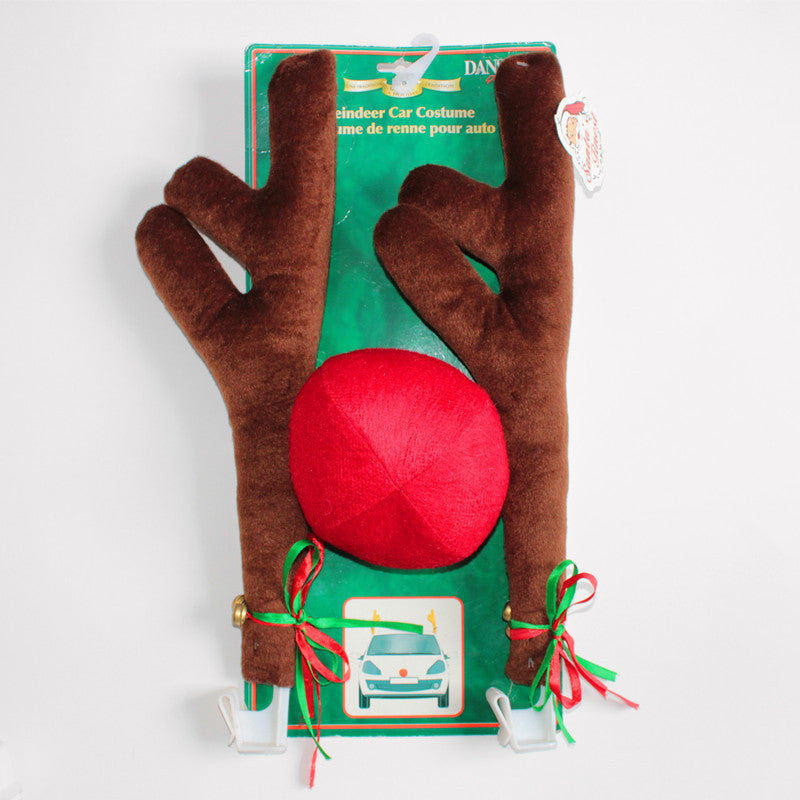 Décoration de Voiture de Noël – Bois de Renne en Flanelle