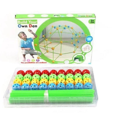 Kit Construction Créatif avec Tente – Jouet Éducatif Enfant 5+