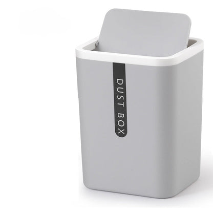 Mini poubelle à couvercle basculant – bureau ou chambre