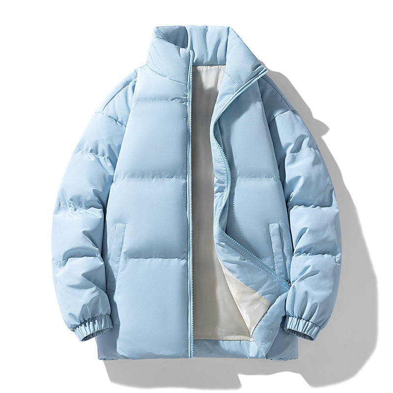 Veste homme matelassée chaude – col montant