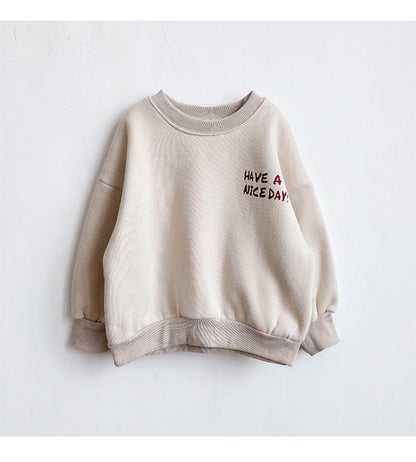 Sweat enfant polaire coréen – chaud & stylé