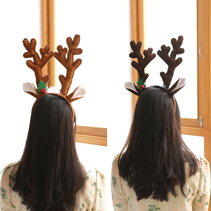 Serre-tête Bois de Renne – Accessoire de Noël Festif