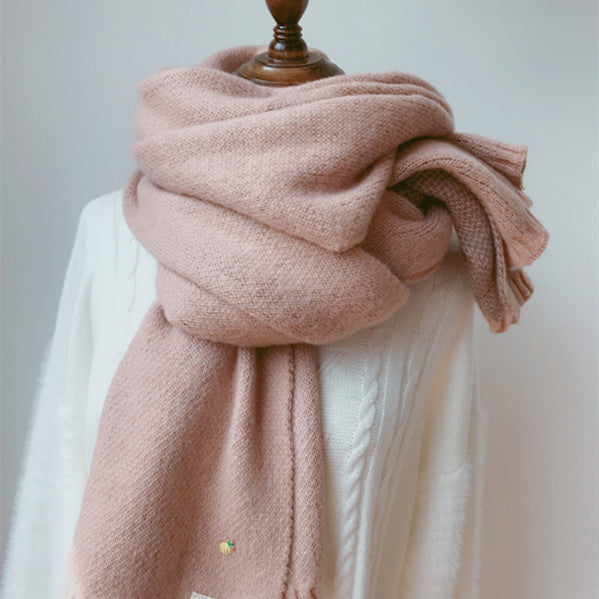 Foulard femme imitation cachemire – écharpe longue et douce pour l’hiver