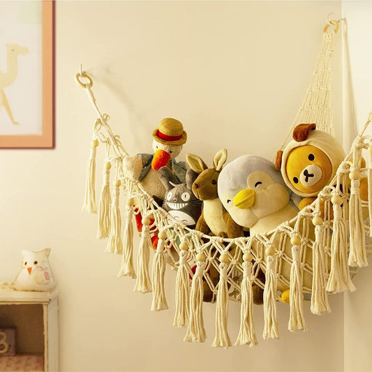 Filet de Rangement d’Angle – Style Nordique