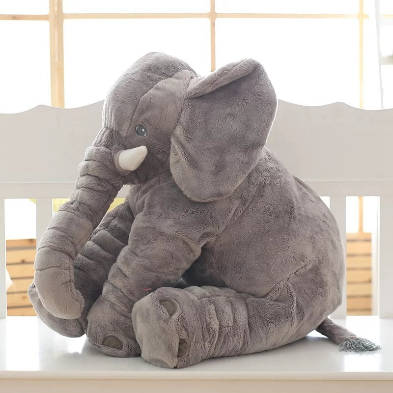 Housse Coussin Éléphant – Peluche Toute Douce pour Enfants & Bébé