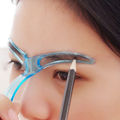Pochoir Sourcils – Guide de Traçage Eyeliner & Makeup