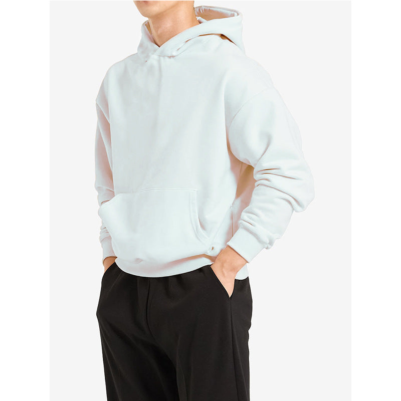 Sweat à capuche homme – Coton éponge épais et coupe décontractée