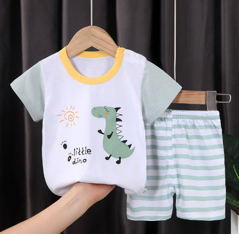 Ensemble coton 2 pièces unisexe – été
