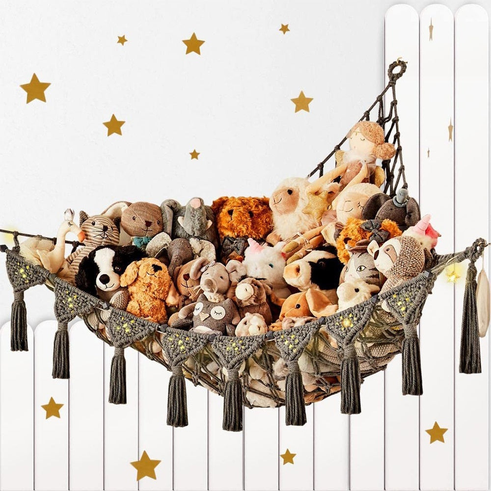 Filet de Rangement d’Angle – Style Nordique