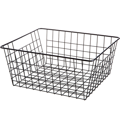 Panier de Rangement en Métal – Style Japonais pour Bureau ou Maison