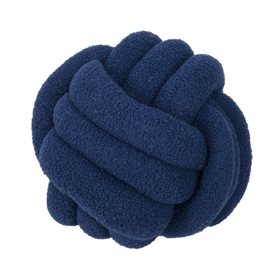 Coussin Bouclé Rond – Style Nordique & Douillet