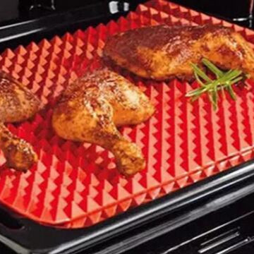 Tapis de Cuisson Pyramidal en Silicone – Antiadhésif & Résistant à la Chaleur