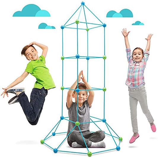 Kit Construction Créatif avec Tente – Jouet Éducatif Enfant 5+