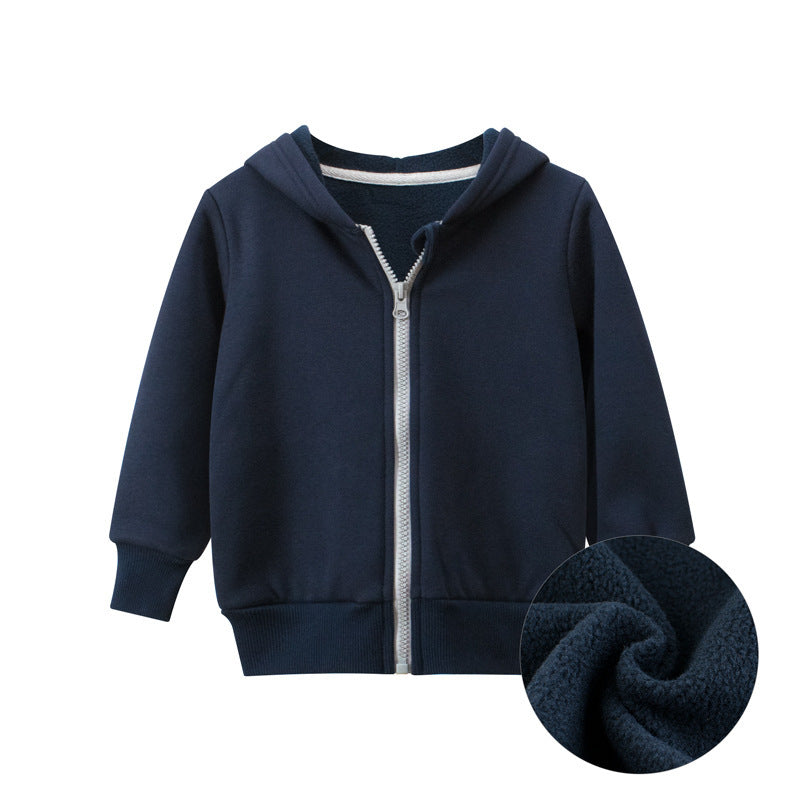 Veste Polaire Zippée Enfant – Chaude, Douce et Confortable
