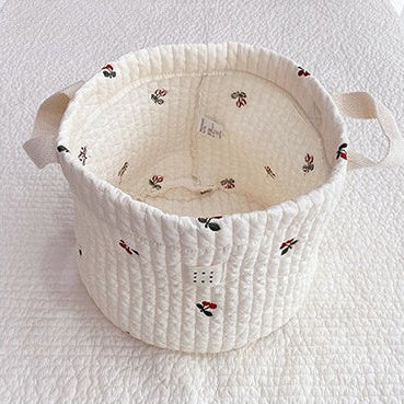 Sac de Rangement Bébé en Coton – Vêtements, Jouets, Couches