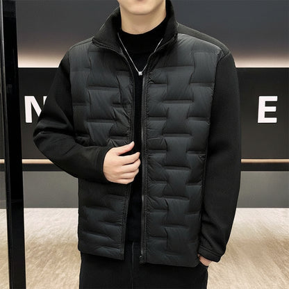 Doudoune Légère Homme Noire – Chaude et Décontractée