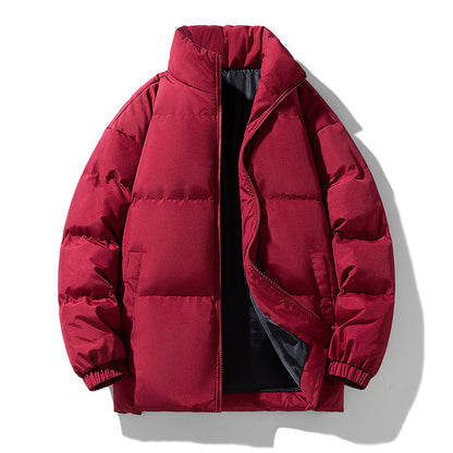 Veste homme matelassée chaude – col montant