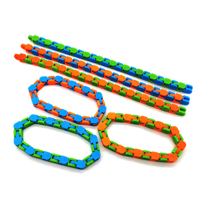 Chaîne Anti-Stress – Jouet Fidget Flexible et Discret